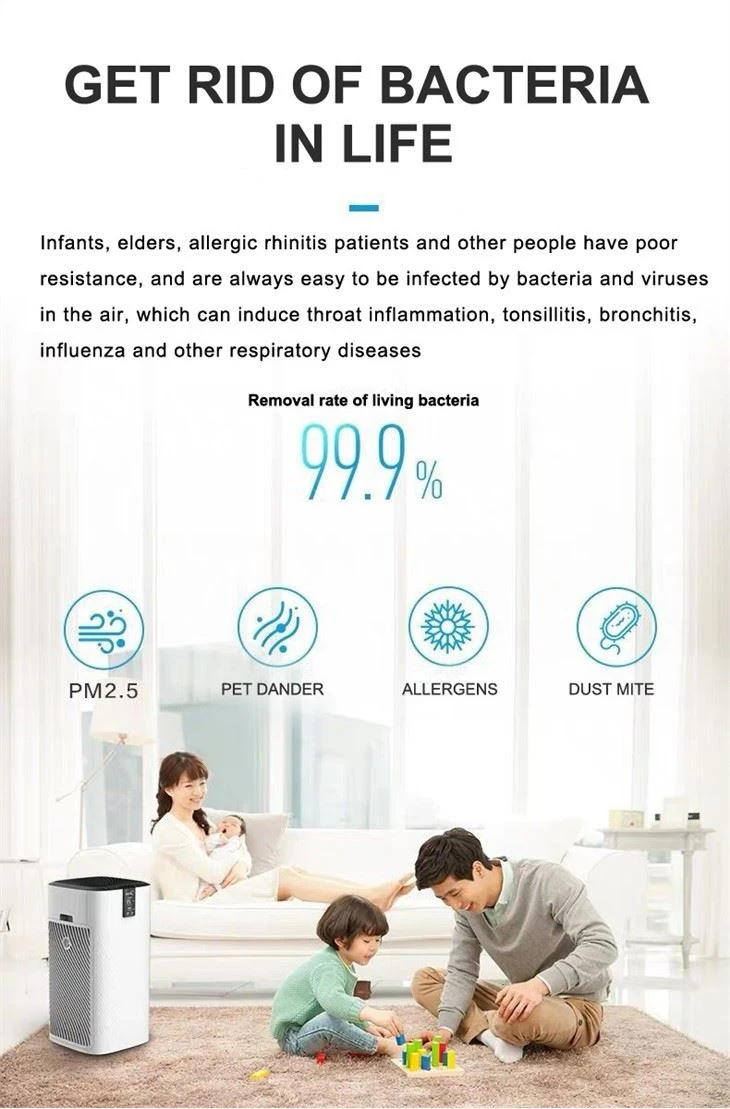 China Beilian Air Purifier For 25 Square Meters