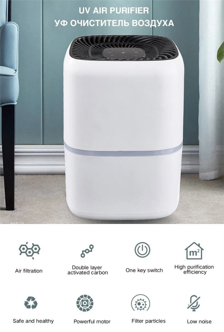 BKJ-15C Mini Home Table Air Purifier For Healthy Care