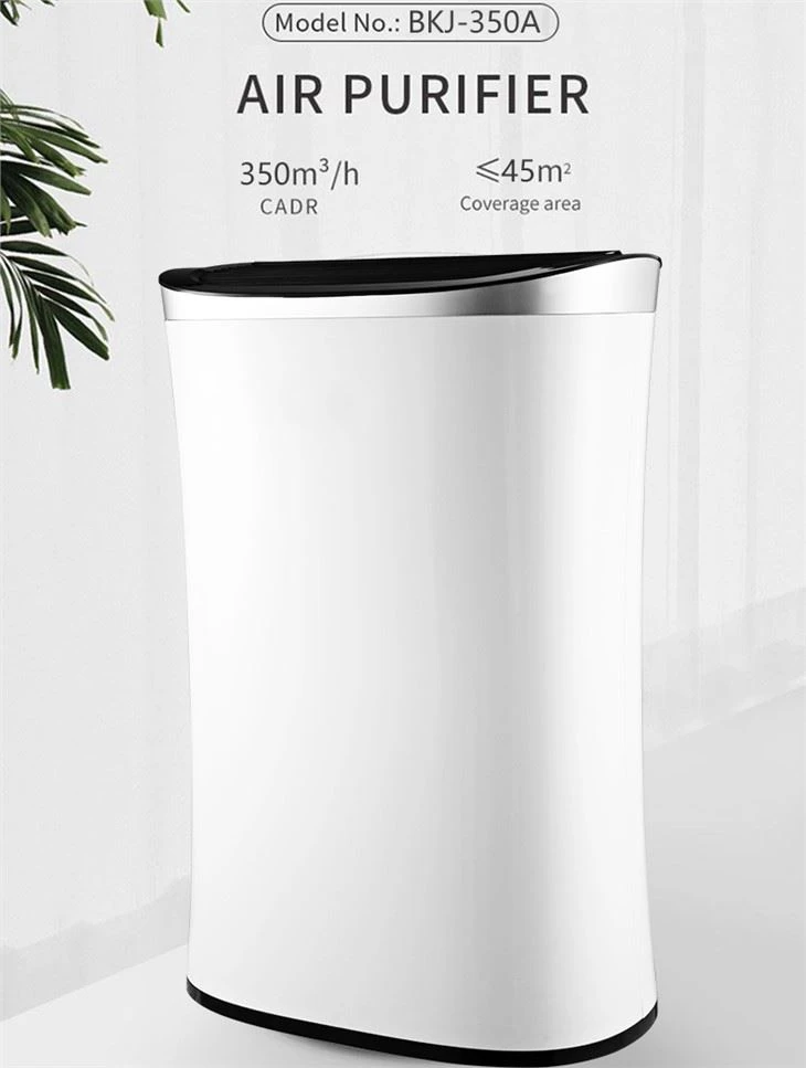 BKJ-350A skārienpaneļa 3 ventilatora ātruma gaisa attīrītājs